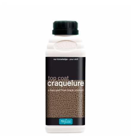 Craquelure System Top Coat 500ml - Polyvine