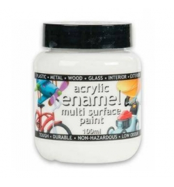 Acrylic Enamel Paint 100gr White (47)