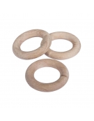 Wooden ring 3.5cm OD / 2cm ID