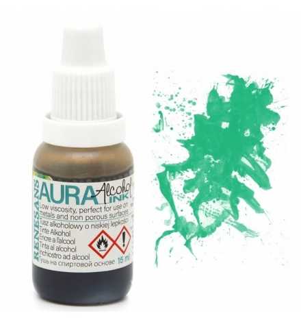 Alcohol Ink Aura 15ml Σκούρο Πράσινο - Renesans