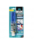 Εποξική κόλλα 2 συστατικών Bison 2x24ml