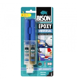 Εποξική κόλλα 2 συστατικών Bison 2x24ml