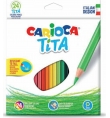 Χρωματιστά Μολύβια Tita 24pcs - Carioca