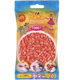 Hama bag of 1000 - Pastel Red