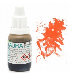 Alcohol Ink Aura 15ml Κόκκινο Vermilion - Renesans