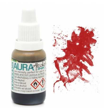 Alcohol Ink Aura 15ml Carmine - Renesans