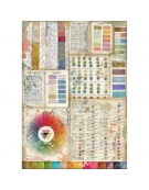 Ricepaper A4: "Atelier Pantone charts"