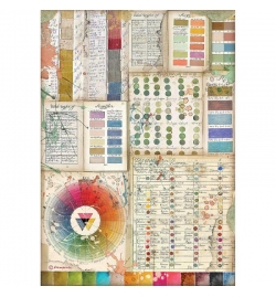 Ricepaper A4: "Atelier Pantone charts"