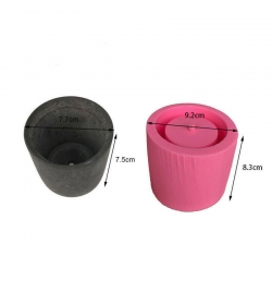 Silicone Mold Flower pot 9.2x8.3cm