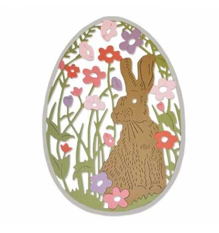 Sizzix Thinlits Die Set Meadow Rabbit