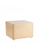 Ξύλινο Κουτί Τετράγωνο 30x30x13cm