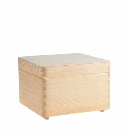 Ξύλινο Κουτί Τετράγωνο 30x30x13cm