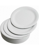 Paper Plates 18cm  - 100pcs