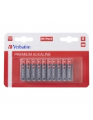 Alkaline Batteries AAA (LR03 1.5V) Pack 20 - Verbatim
