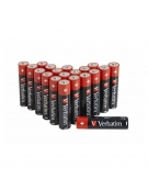 Alkaline Batteries AAA (LR03 1.5V) Pack 20 - Verbatim