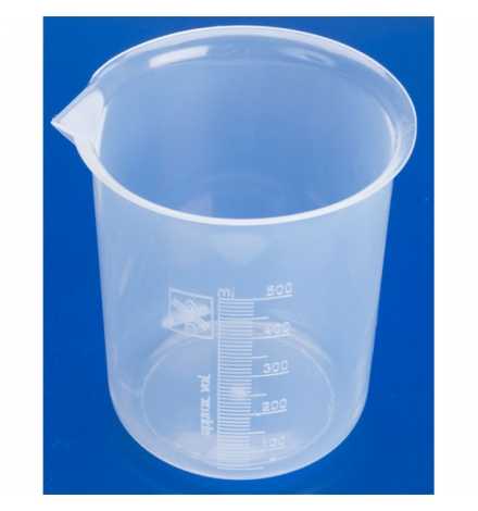 Beaker plastic 500ml