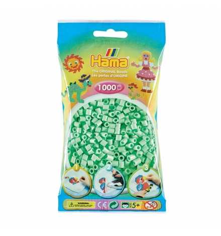 Hama bag of 1000 - Pastel Mint