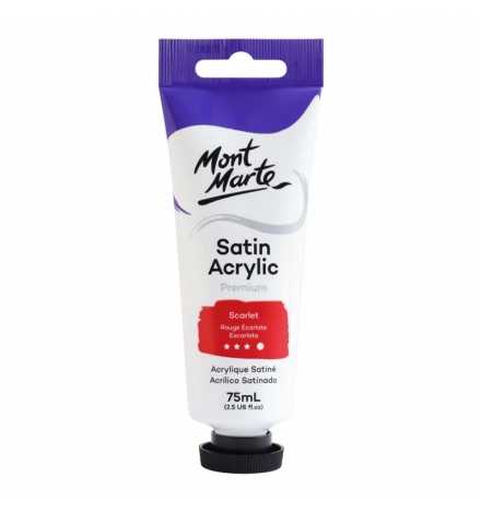 Acrylic Paint 75ml - Scarlet Red