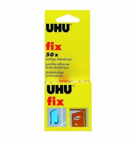 Αυτοκόλλητα Διπλής Όψης UHU FIX  50pcs