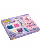 Hama Beads Μωβ κοσμήματα Activity Box