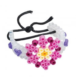 Hama Beads Μωβ κοσμήματα Activity Box