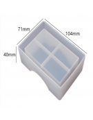 Silicone Mold Coaster Storage Holder 71x104x40mm