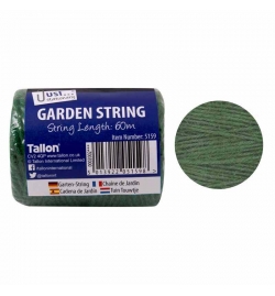 Garden String 60m Green - Tallon