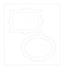 Μαχαίρι Sizzix Bigz Die Décor Frames by Tim Holtz