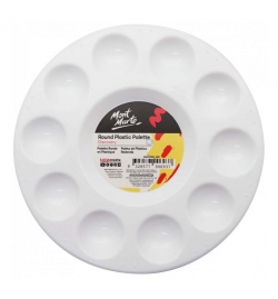 Round Plastic Palette - Mont Marte