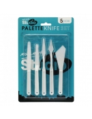 Plastic Palette Knife 5pcs - Mont Marte