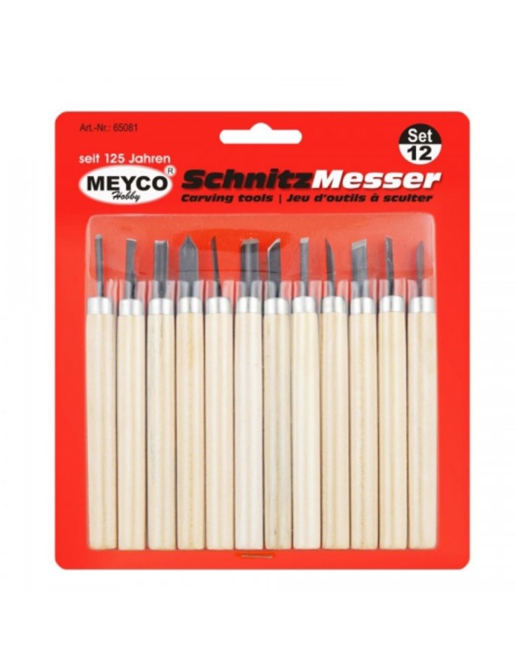 Wood Carving Set 12pcs