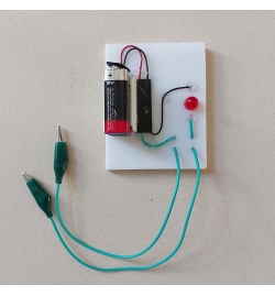 Open Circuit with Led and Crocodile Leads