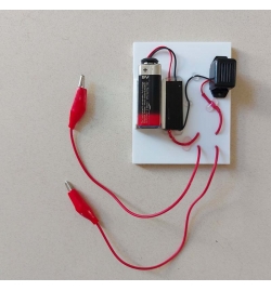 Open Circuit with Buzzer and Crocodile Leads