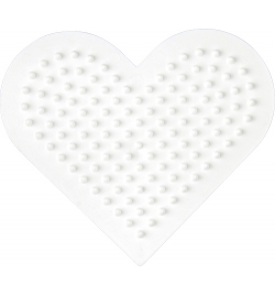 Pegboard Hama Beads small - Heart