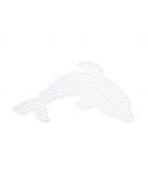 Pegboard Hama Beads small - Dolphin