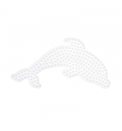 Pegboard Hama Beads small - Dolphin