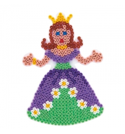 Pegboard Hama Beads Medium - Princess 15cm