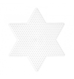 Pegboard Hama Beads Medium - Star 15cm