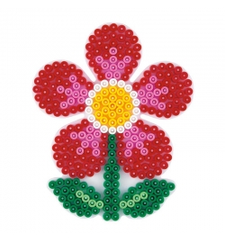 Pegboard Hama Beads small - Flower