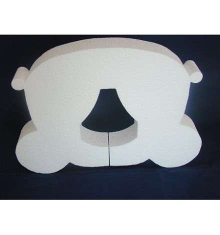 Polystyrene Coach Flat 38x28x5cm
