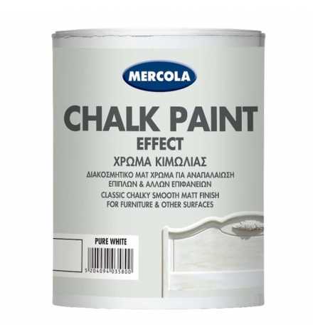 Chalk Paint 750ml Mercola - Pure White