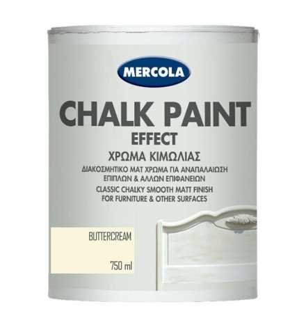 Chalk Paint 750ml Mercola - Buttercream