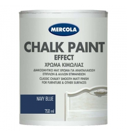 Chalk Paint 750ml Mercola - Navy Blue