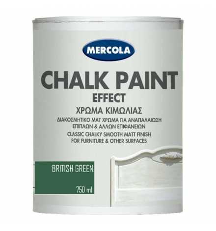 Chalk Paint 750ml Mercola - British Green