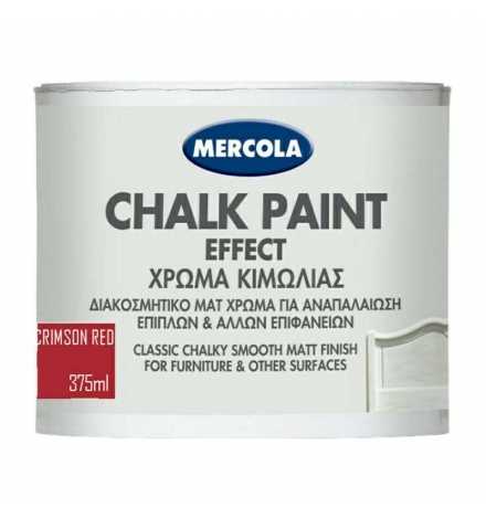 Chalk Paint 375ml Mercola - Crimson Red