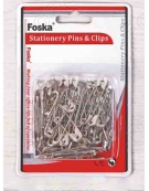 Safety Pins & Clips 38mm 60pcs