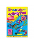 Multi-Colored Activity Pad A4 80gr 70sheets