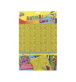 Card sheet A4 Animal Print 15sheets