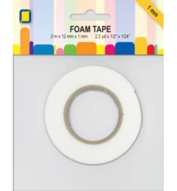 Tape Foam D/Sided 1x12mm 2M