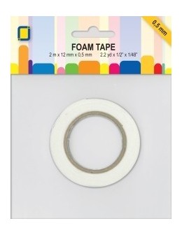 Double-Sided Foam Tape 0.5x12mm 2M
